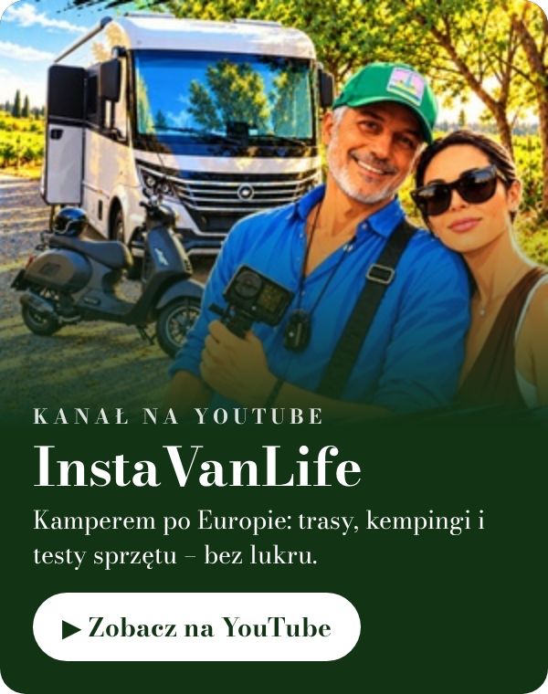 InstaVanLife – kanał o podróżach kamperem na YouTube